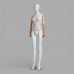 Шарнирный манекен мужской с деревянными руками в полный рост , JWP-9NA